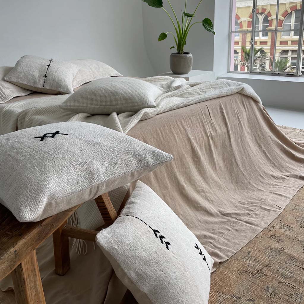 Vintage Hemp Cushion Cover