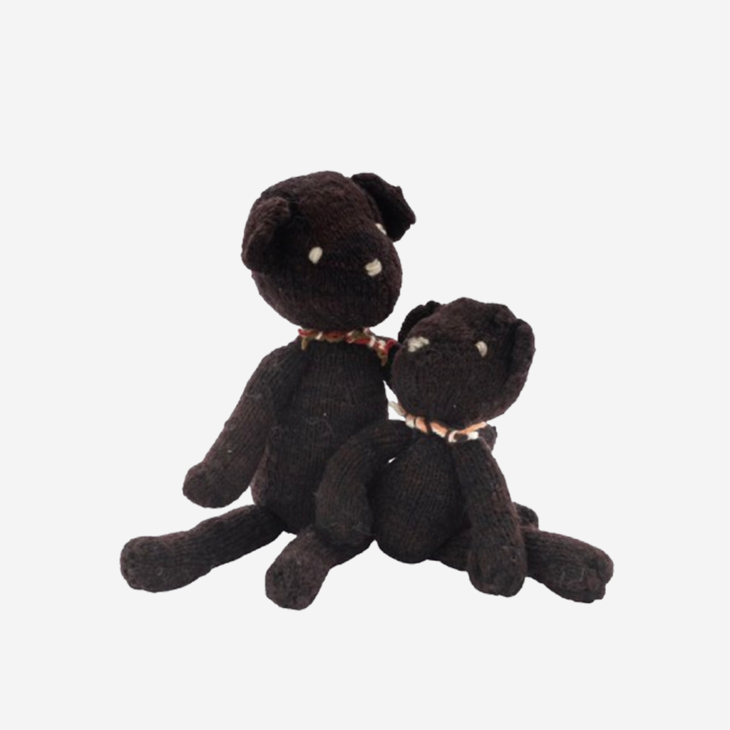 Ditsy Bear Brown Small