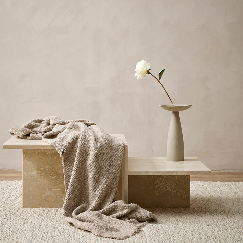 Cromwell Throw -Taupe