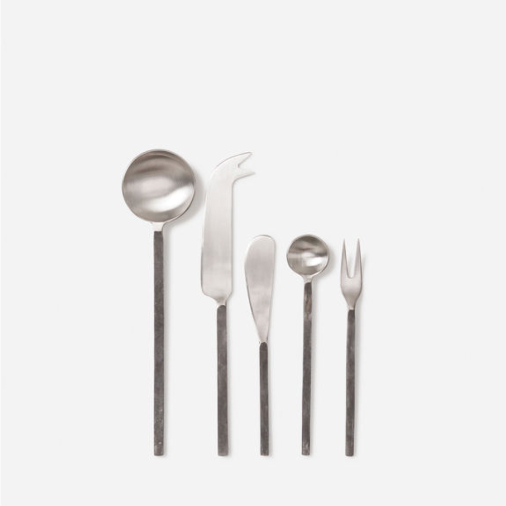 Forge Cheese Knife Burnished