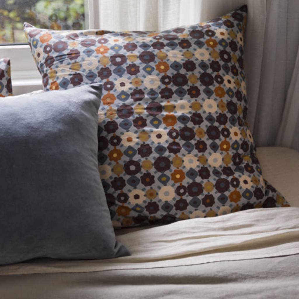 Lisbon Euro Pillowcase Cloud/Multi