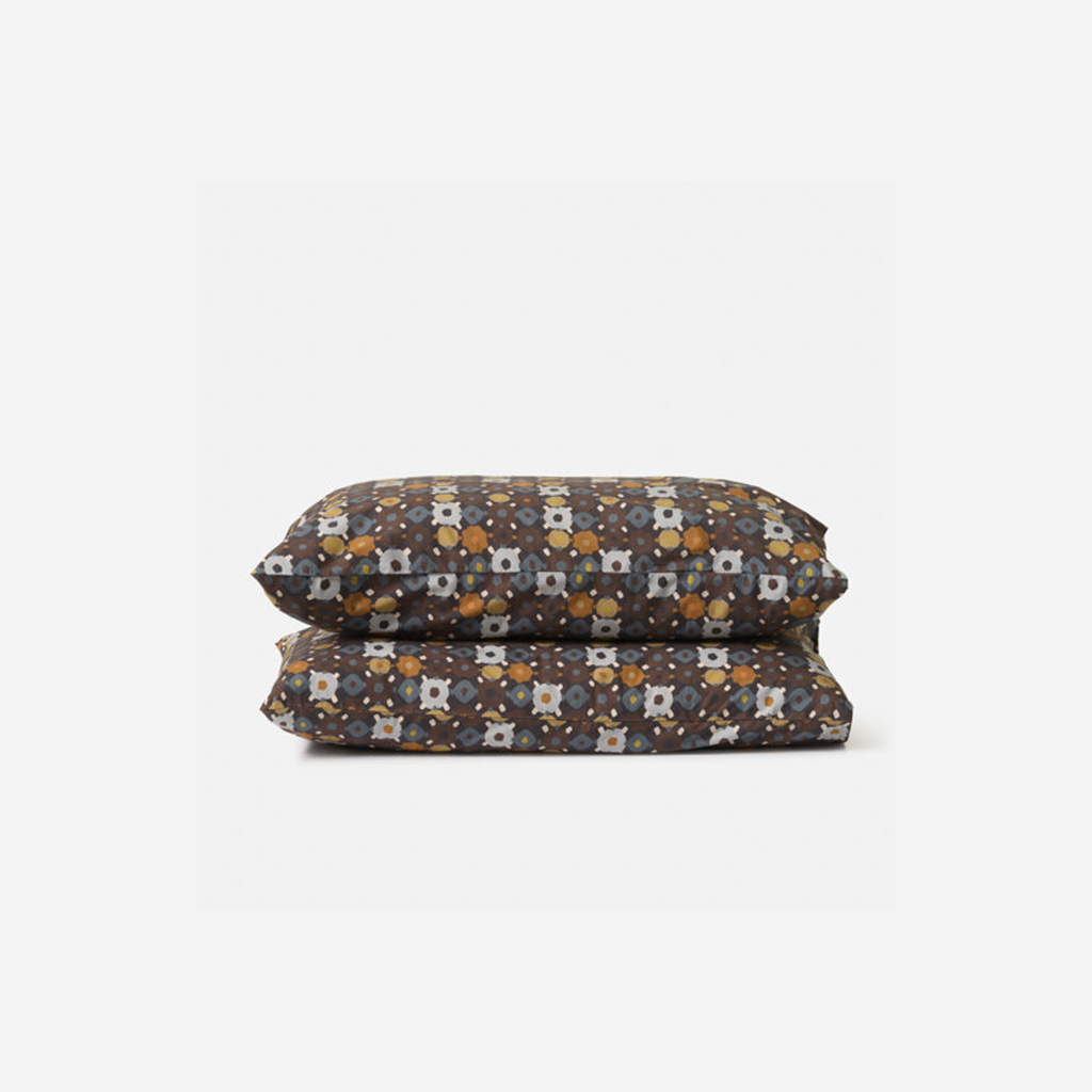 Lisbon Pillowcase Pair Blue/Multi