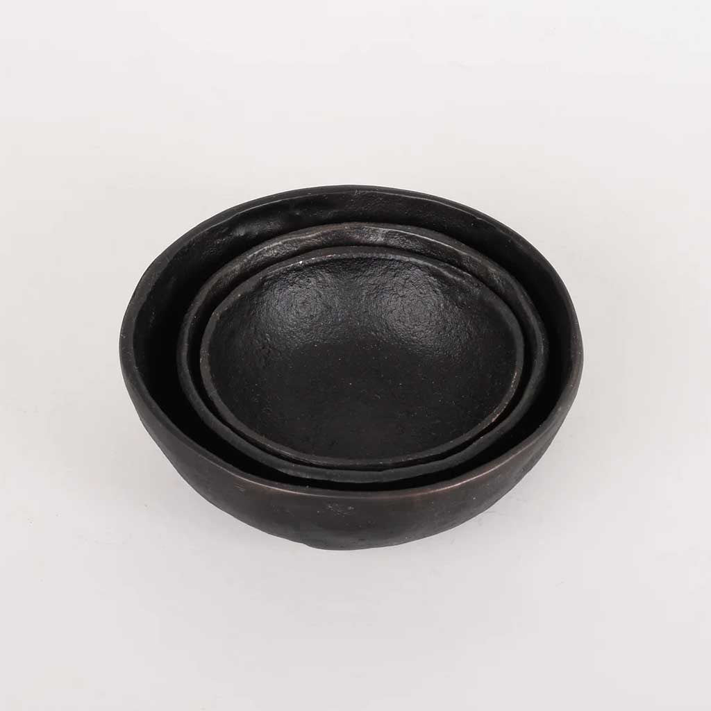 Organic Iron Bowl - Burnished