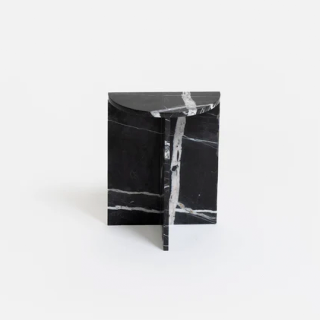 Black Trois Side Table
