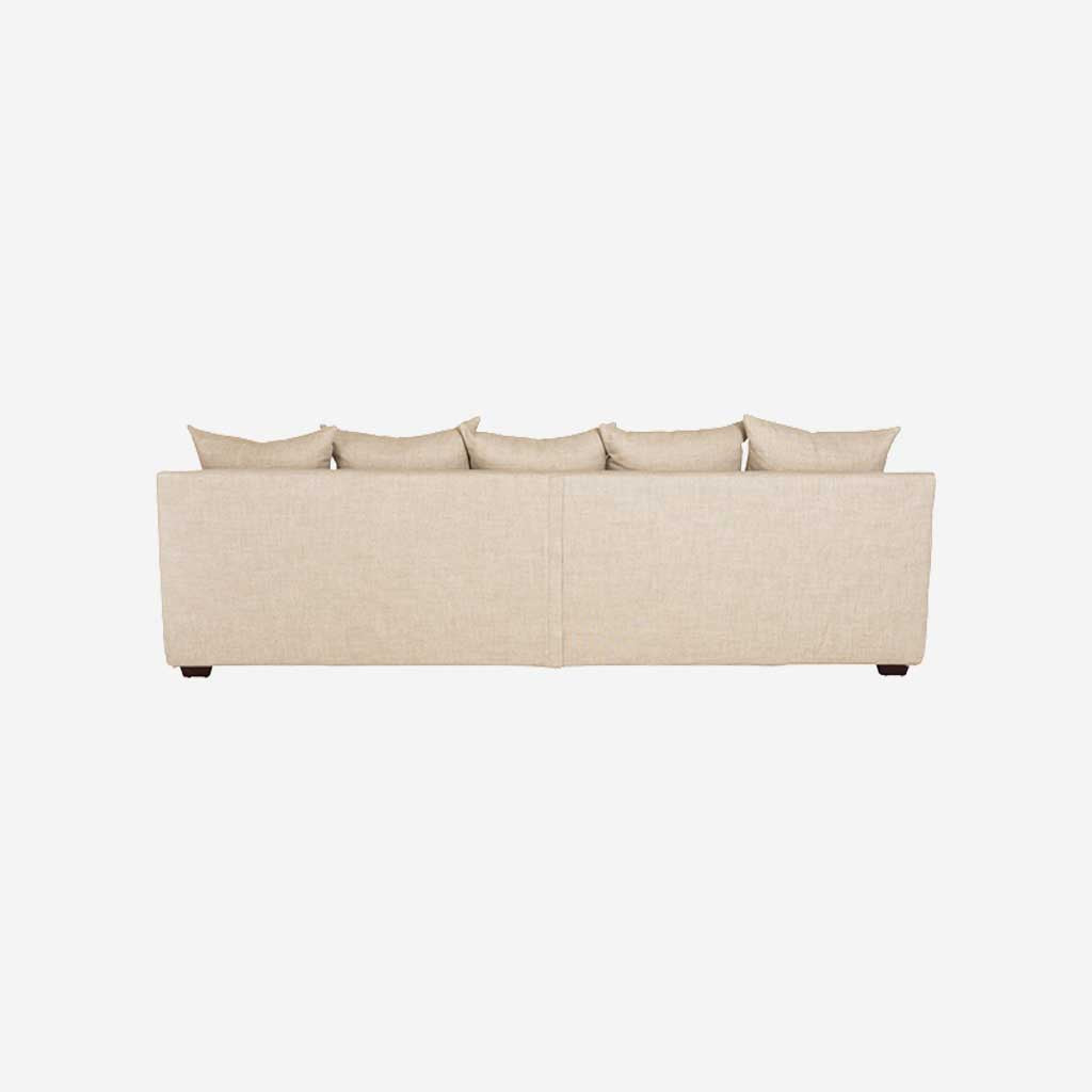 Yorke Chaise Sofa - Linen