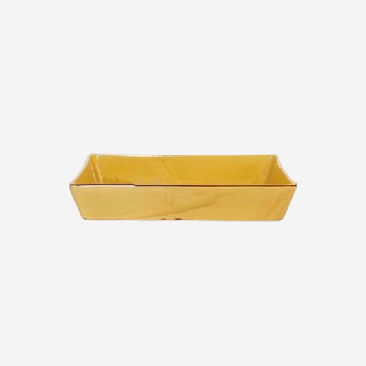 Spanish Rectangle Baking Dish - Gold