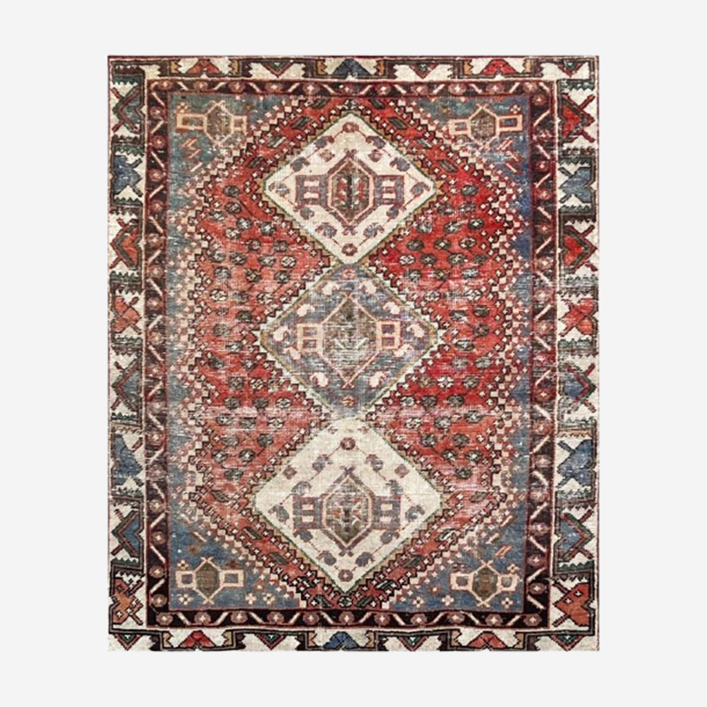 Hand Knotted Persian Shirazi Rug