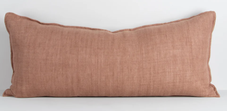 Flaxmill Cushion -Clay