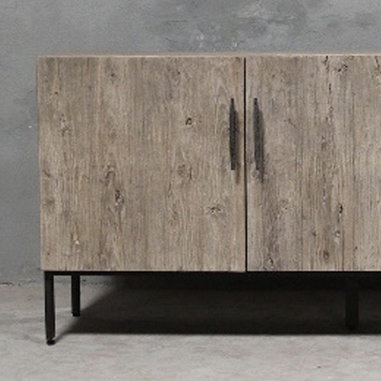 Elm Two Door Three Drawer Cabinet