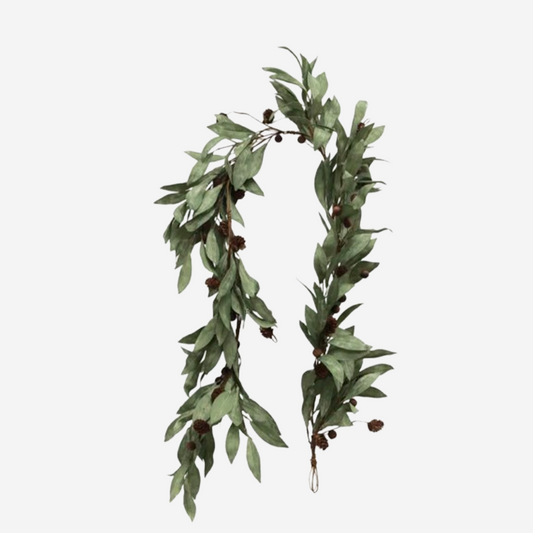 Euc & Brown Berry Swag