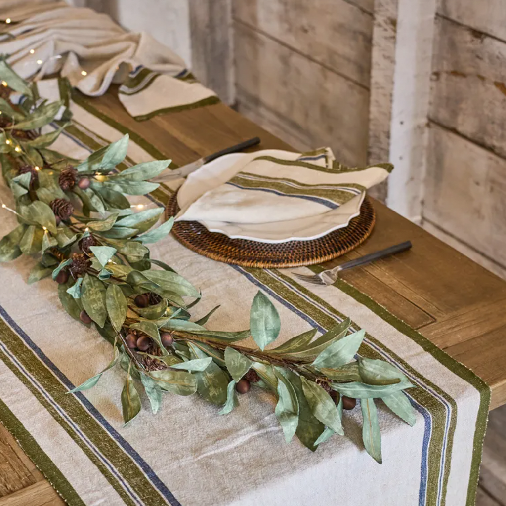 Euc & Brown Berry Swag