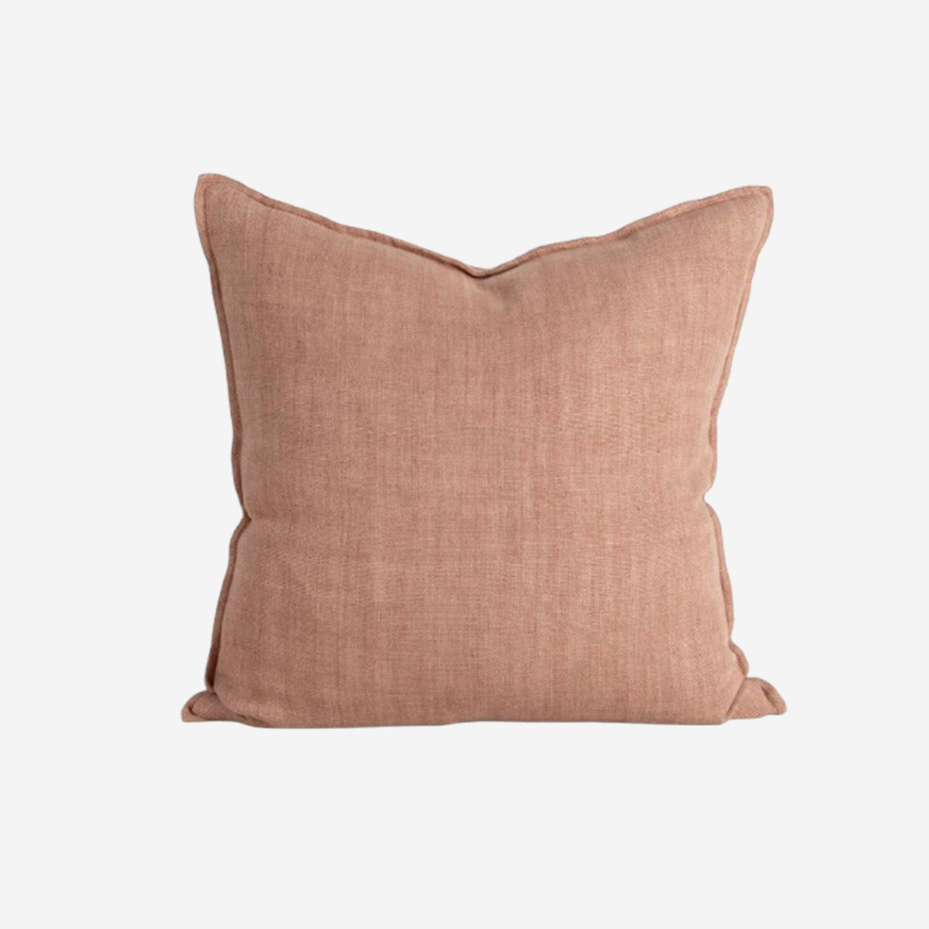 Flaxmill Cushion -Clay