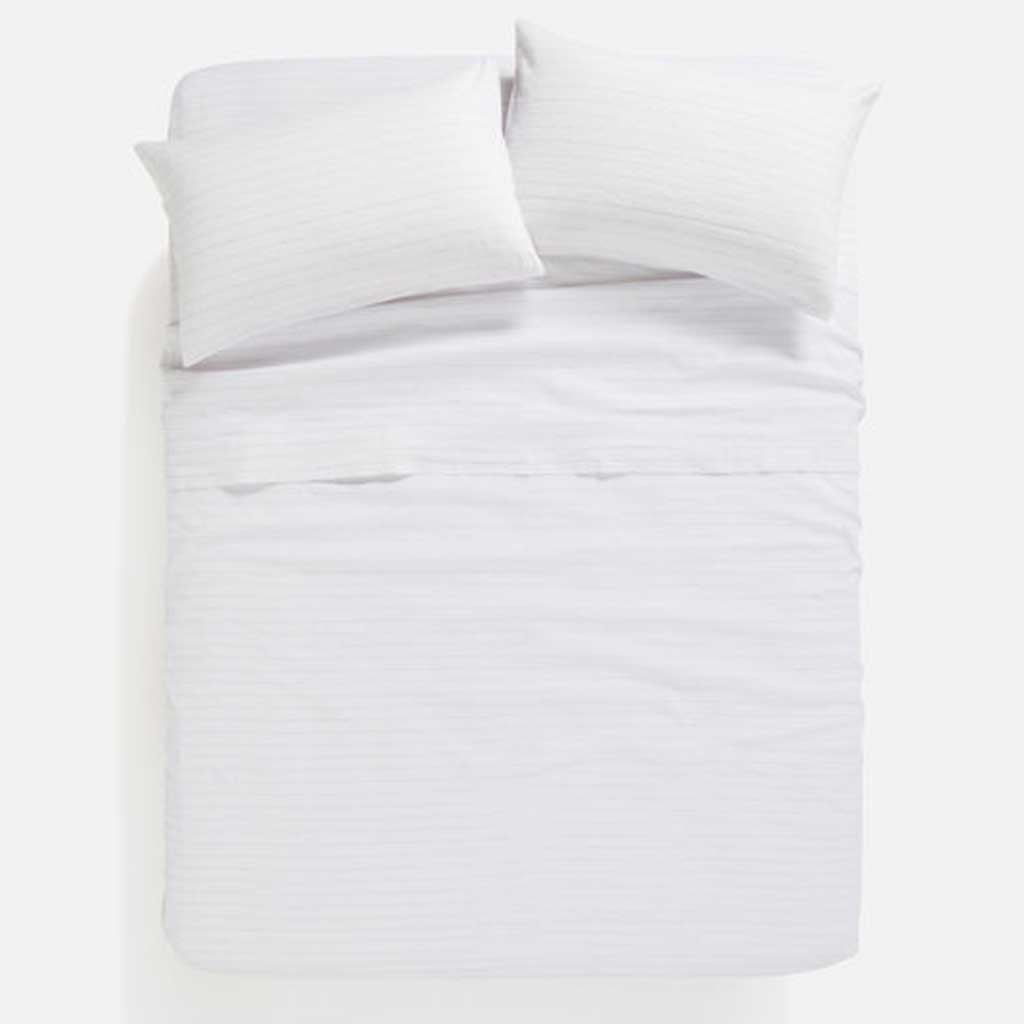 Linea Linen Cotton Sheet White Madisons