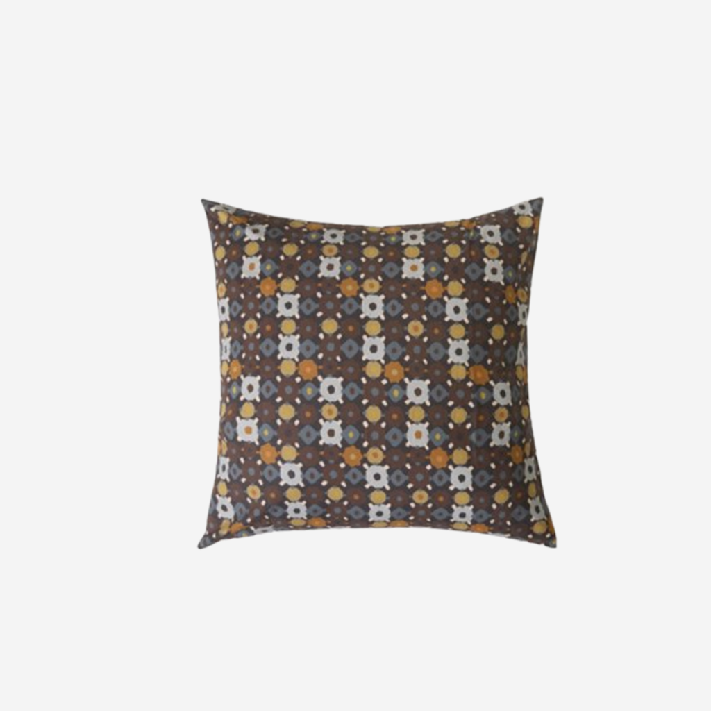 Lisbon Euro Pillowcase Blue Black/Multi