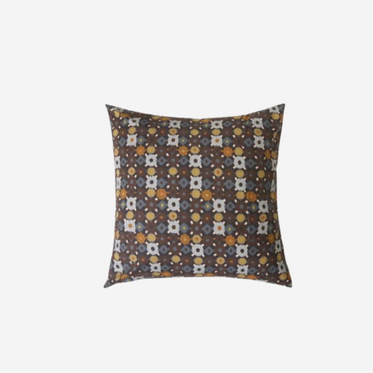 Lisbon Euro Pillowcase Blue Black/Multi