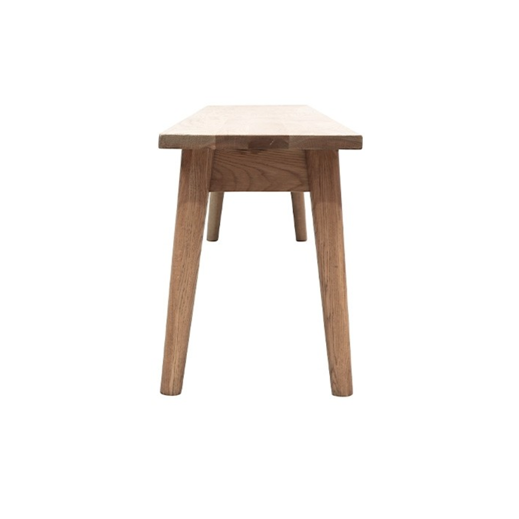 Vaasa Oak Bench 185cm
