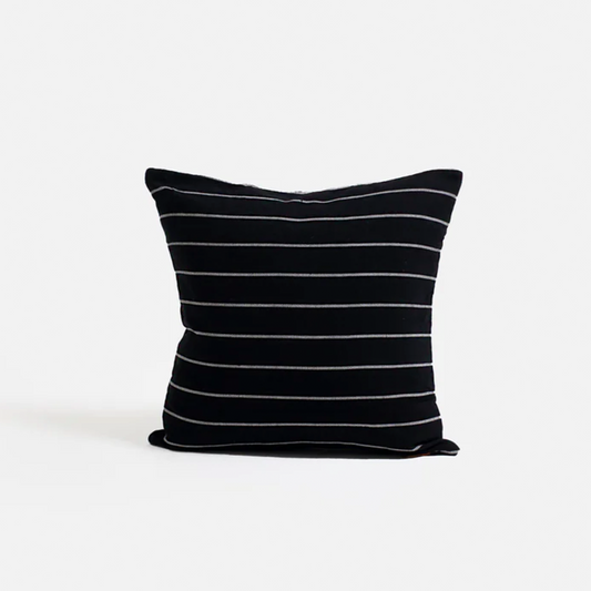 Sleep Tight Cushion Cover Black/Stripe