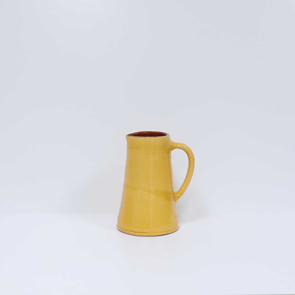 Spanish Terracotta Jug - Gold