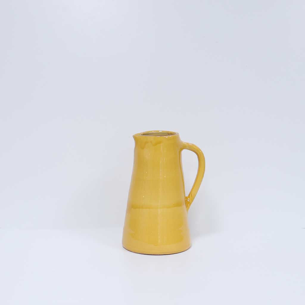 Spanish Terracotta Jug - Gold