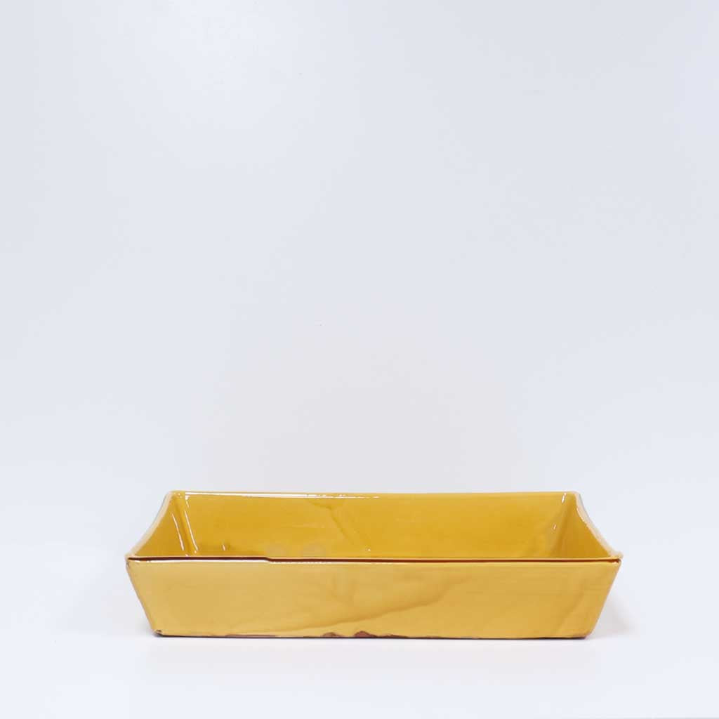 Spanish Rectangle Baking Dish - Gold