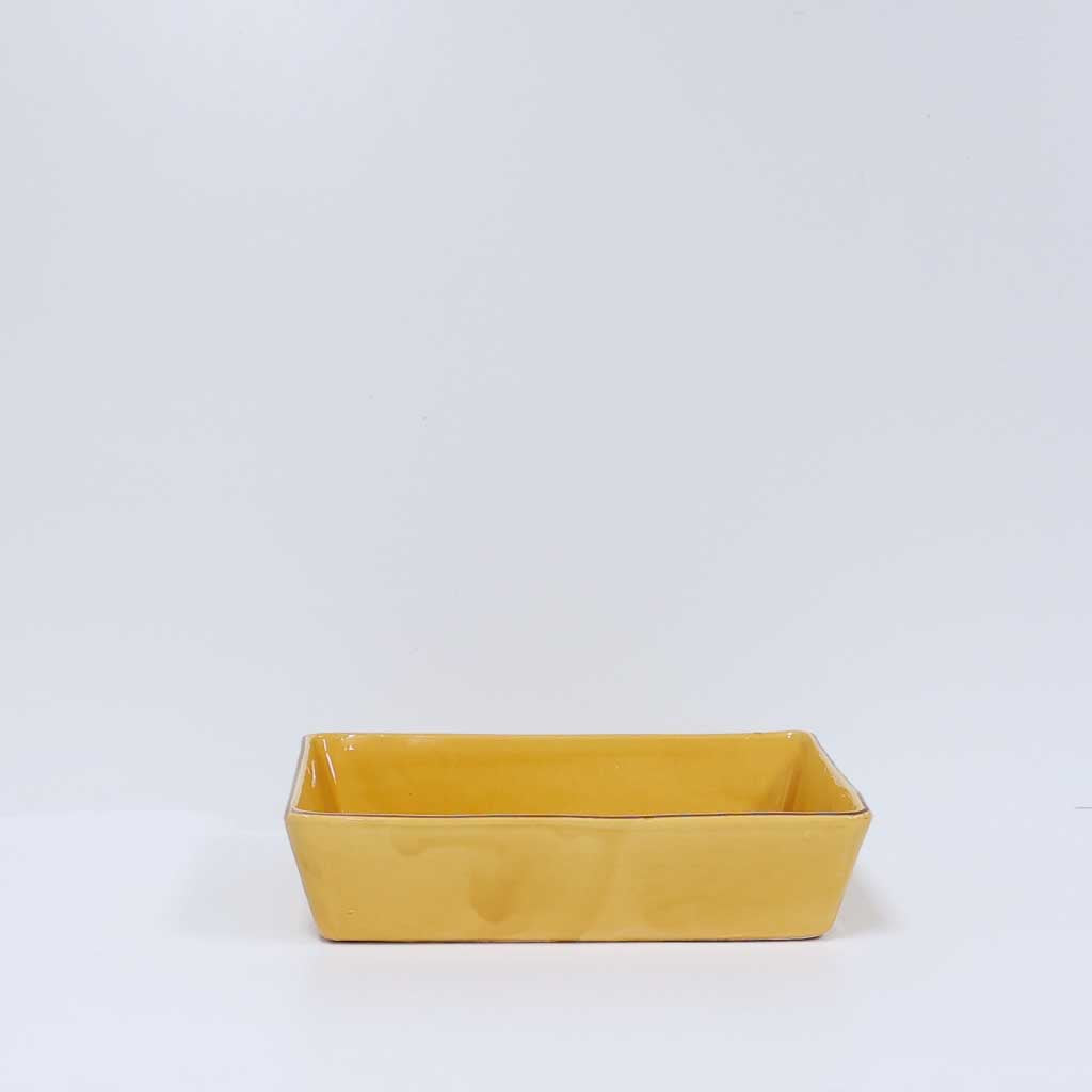 Spanish Rectangle Baking Dish - Gold