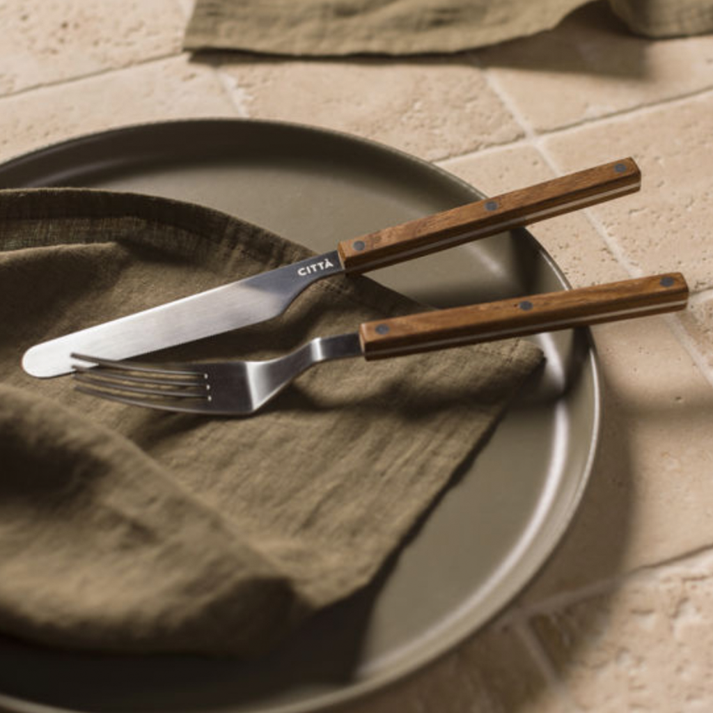 Tavolo Cutlery Set/16 Maple