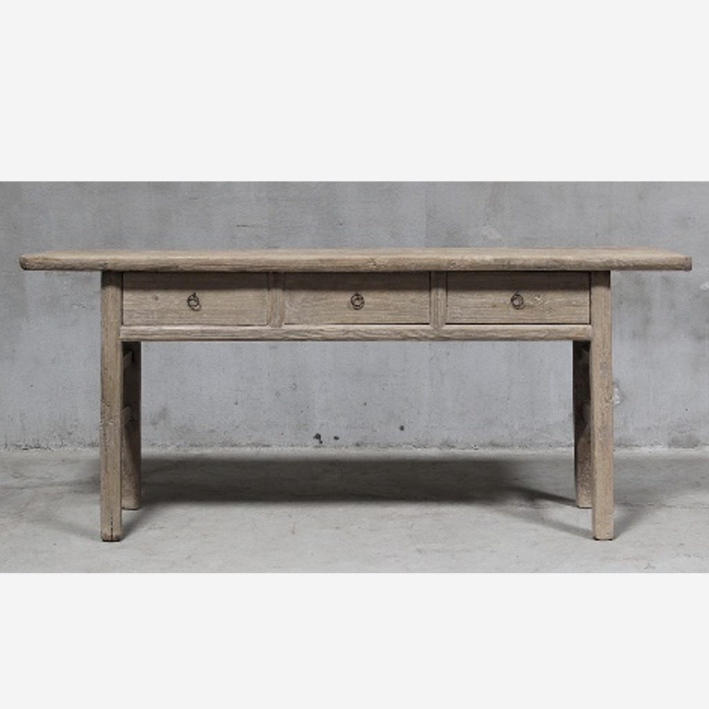 Elm Three Draw Table