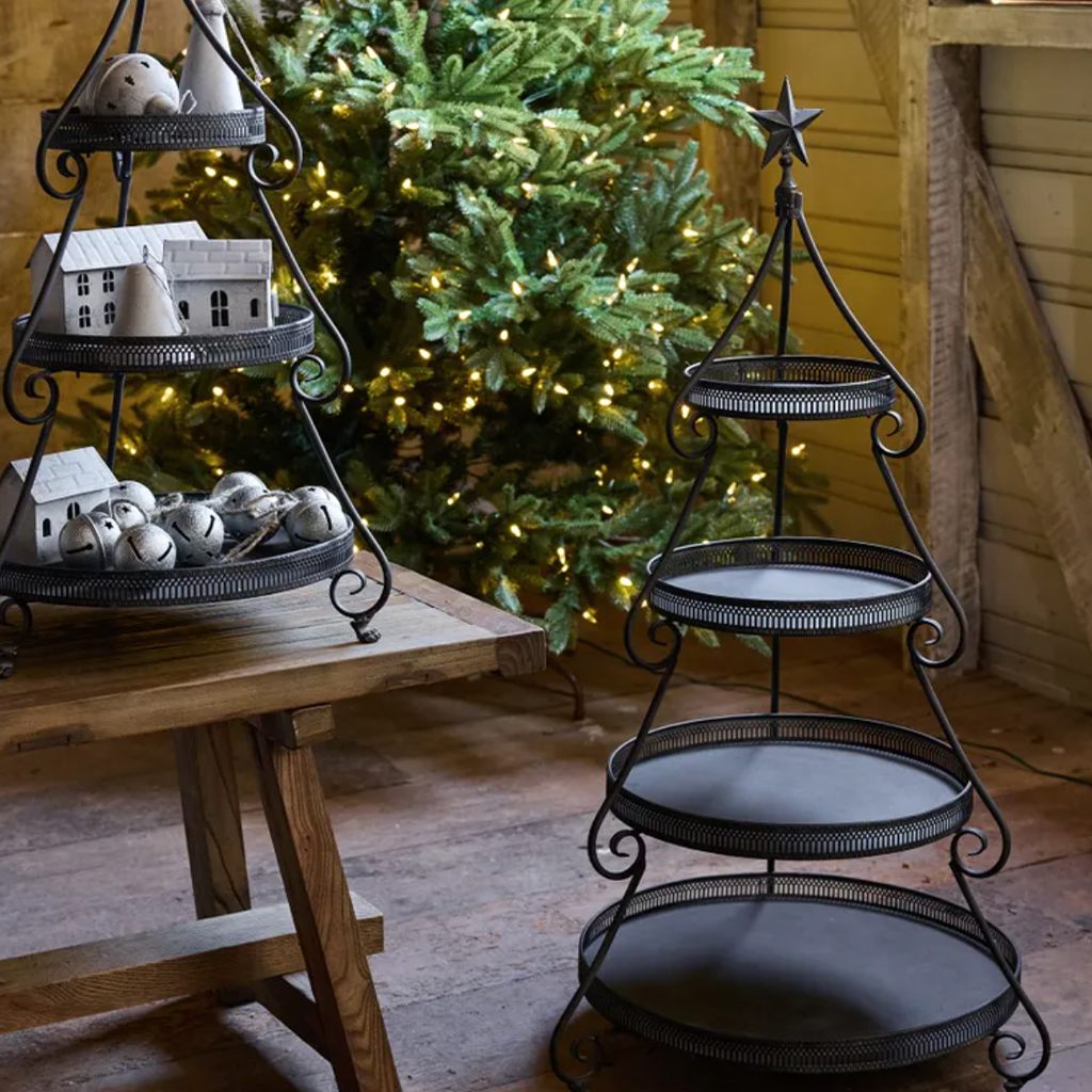 Tiered Christmas Stand