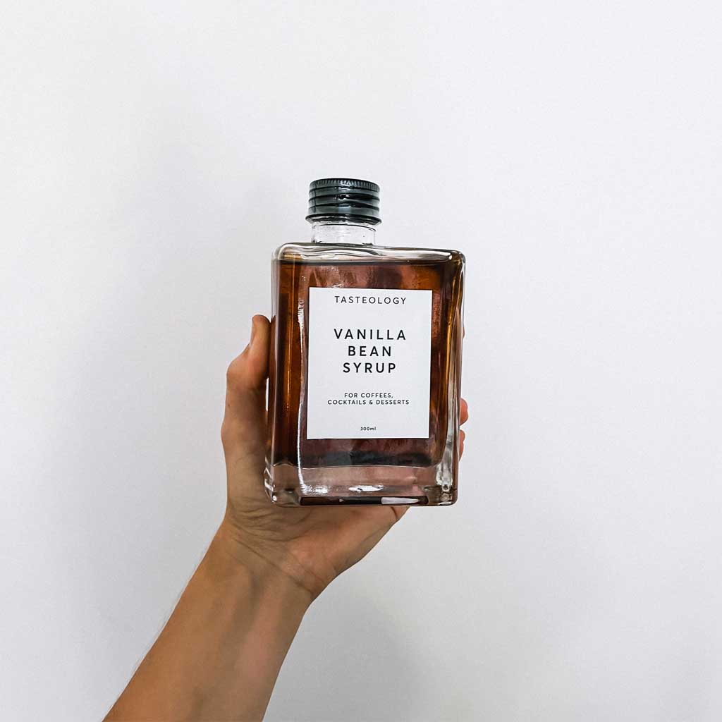 Tasteology Vanilla Bean Syrup Madisons