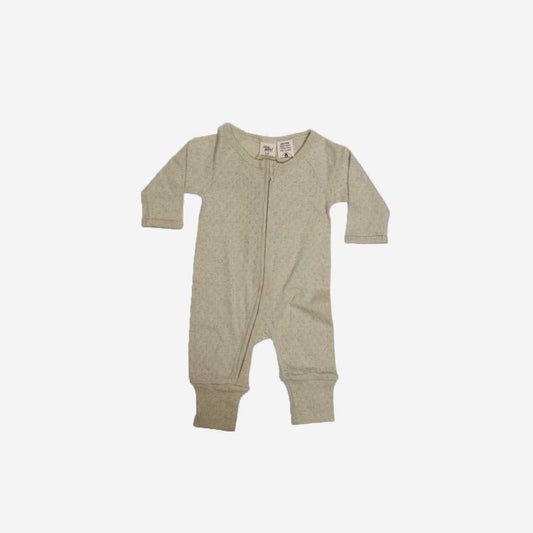 Sleeveless Body Suit - Sage Dot