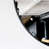 The Circular Black Framed Mirrors are stunningly simple and perfect for any room. 
