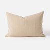 The Amano Cushion Cover is a delightfully reversable two-toned piece that celebrates warming tones and abundant texture.